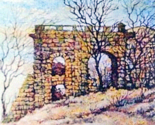 «Залишки старої мечеті». 1992. Полотно, олія